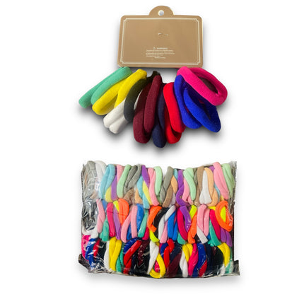 12 pc Hair Tie Packs. Assorted Colors