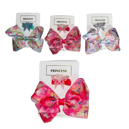 12 pcs Butterfly Bow Clips
